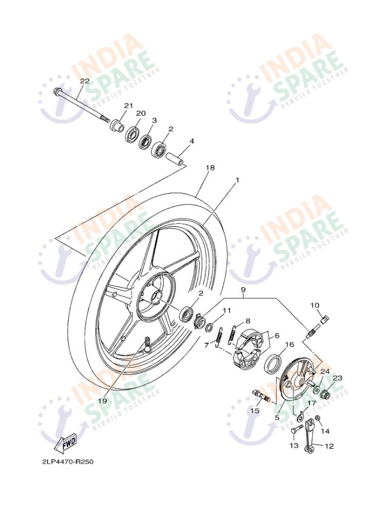 FRONT WHEEL
